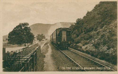 The dyserth railway - the,