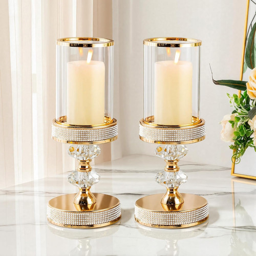 Pillar candle holder 2cm - holder,, 29.2cm