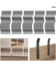 50 Pack 32''x1'' Aluminum Wavy