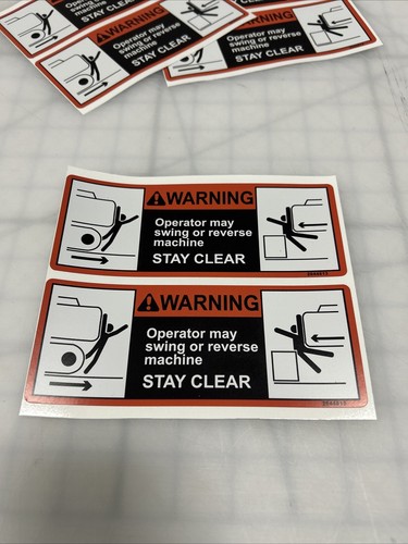 Pack counterweight warning - 4,