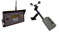 Wireless Wind Speed indicator & Anemometer (Solar powered) for Mobile Cranes