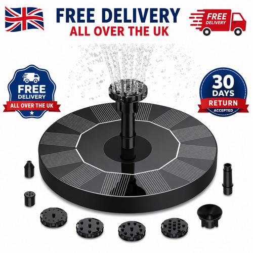 Solar fountain floating pump - floating,