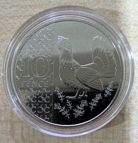 2023 10p coin capercaillie