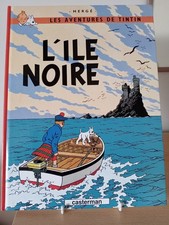 Vintage Tin Tin Book - Les Adventures de Tintin:  L'ile Noire in v g condition