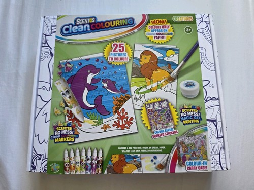 Scentos clean colouring set - colouring,