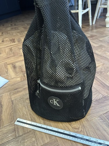 Calvin klein black netting - klein,