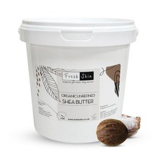 1KG Shea Butter Organic - Unrefined, Cold Pressed, 100% Pure, Raw & Natural