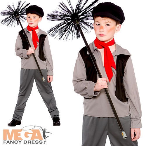 Victorian boys chimney sweep - victorian,