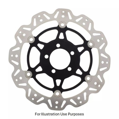 Ebc float vee rotor blk - float,