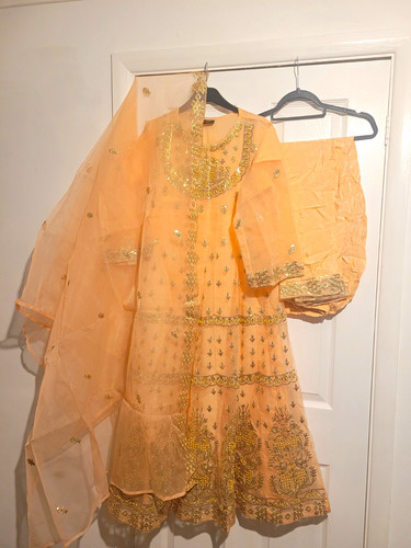 Peach pakistani eid - peach,
