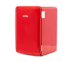 DMINE Retro Mini Fridge 70L – Compact & Stylish Refrigerator for Room, Office