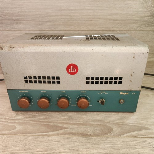 Vintage bogen 130 tube amp - vintage,