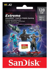 SanDisk Extreme microSDXC card for Mobile Gaming, 190MB/s