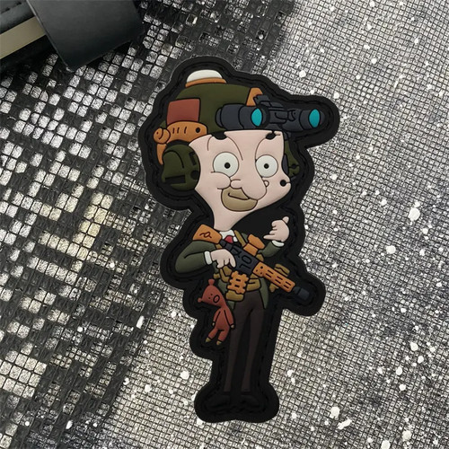 Bean teddy pvc patch - &,