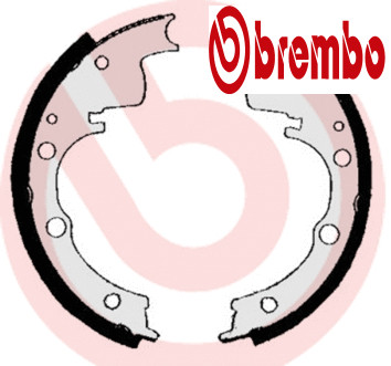Rear brake shoe - s, 502