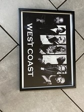 West Coast Snoop Dogg Ice Cube Tupac Gangster Rapper Framed Poster A3 man cave 