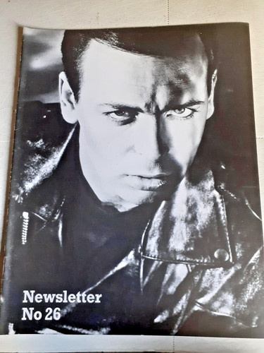 Gary numan fan club newsletter - numan,