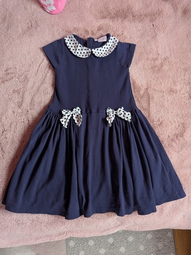 Rachel riley navy cotton - navy, dress