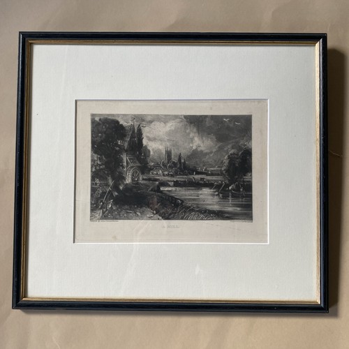 Mill painted constable - mill,