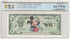 2000 R-065 $1 Disney Dollar