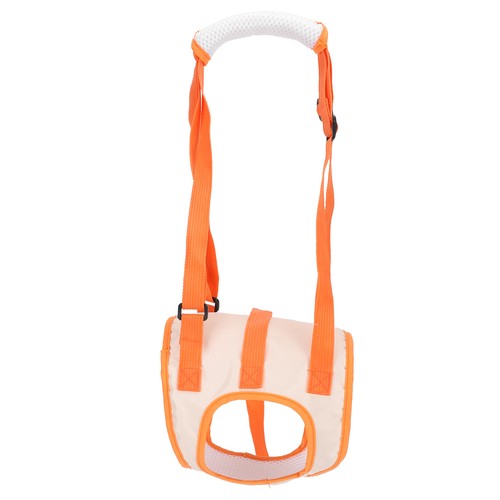 Mesh pet dog lift harness - mesh, rear