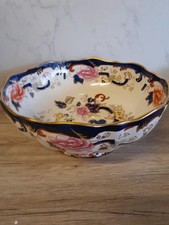 Masons Ironstone Blue Mandalay Hand Medium Bruges Bowl B94