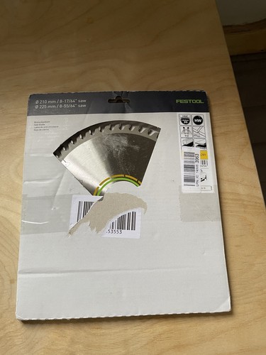 Festool 488269 saw blade used - festool,