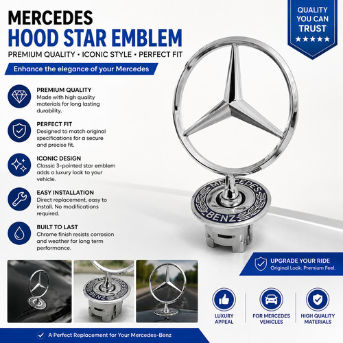 Mercedes benz bonnet - mercedes,
