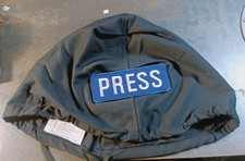 Press NGO Blue HELMET  cover &