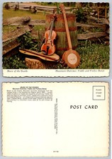 Ozarks mountain music - mountain, postcard