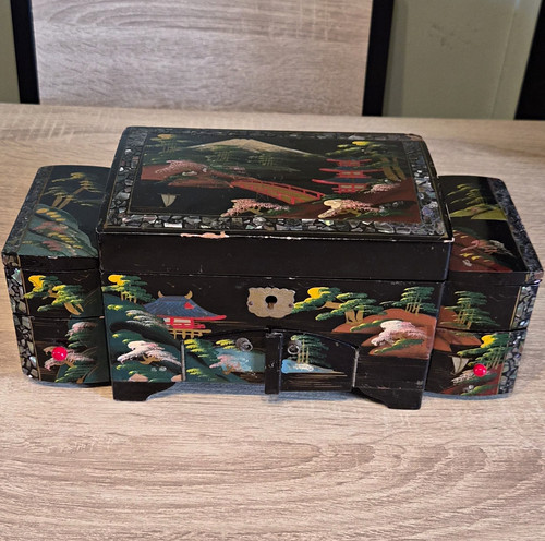Vintage 1950s japanese black - japanese,