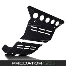 BLACK FRONT ENGINE UNDER TRAY BASH SKID PLATE SUMP GUARD FOR TOYOTA HILUX 04-15