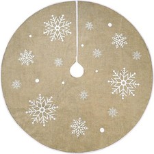 Burlap Jute Christmas Tree