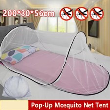 Pop Up Mosquito Net Tent Bed
