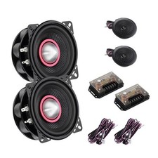 Bassface IndyCP4 4'' 10cm 2x60w RMS SQ Car Component Midrange & Tweeter Kit
