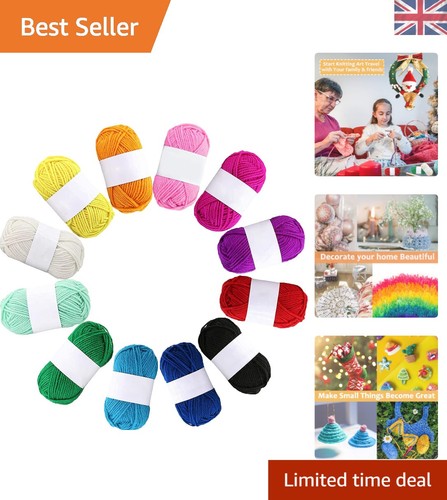 Assorted colors acrylic - 12,