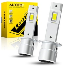 2Pc H1 LED Headlight Bulbs Lamp Kit Canbus Error Free High/Low Beam 6500K White