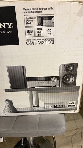 Sony cmt mx550i - micro, hi-fi