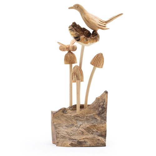 Handmade parasite wood art - handmade,
