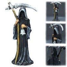 Black Gown Scythe Grim Reaper
