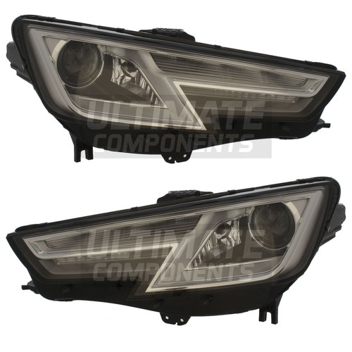 Audi headlights 8w - a4,