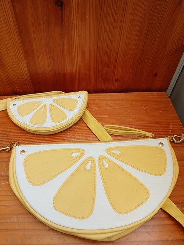 Lemon crossbody bag with - lemon,