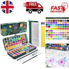100 Color Watercolor Paint Set