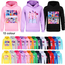Kids Boys Girls Demvil Hunter Saya Boys Casual Hoodie K-POP Sweatshirt Jumper To
