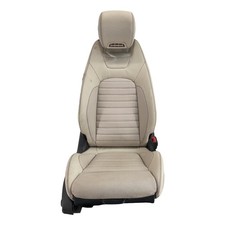 MERCEDES C CLASS CONVERTIBLE W205 RIGHT FRONT SEAT CREAM A0009105603