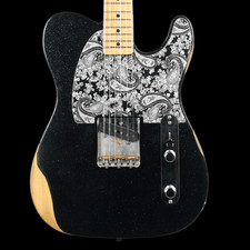 Brad Paisley / J Mascis Hybrid Roadworn Telecaster in Black Sparkle (Pre-Owned)
