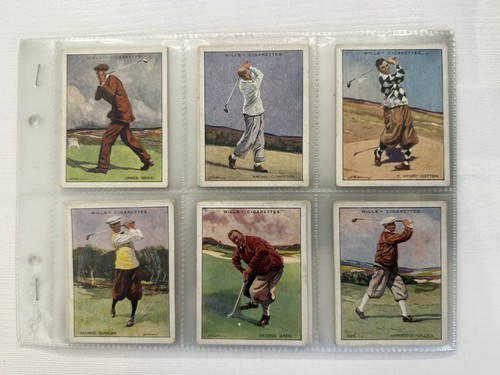 O wills famous golfers - h.o,