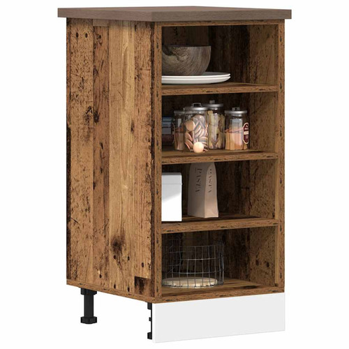 Kitchen wall cabinet old wood - wall,