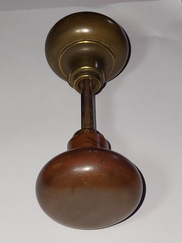 Vintage door knobs - knobs., copper