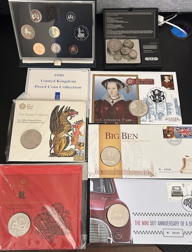 Lot 1990 proof set - 7,